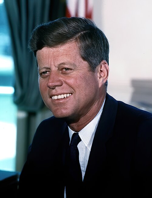 Porträt von John F. Kennedy