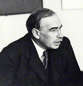 Porträt von John Maynard Keynes