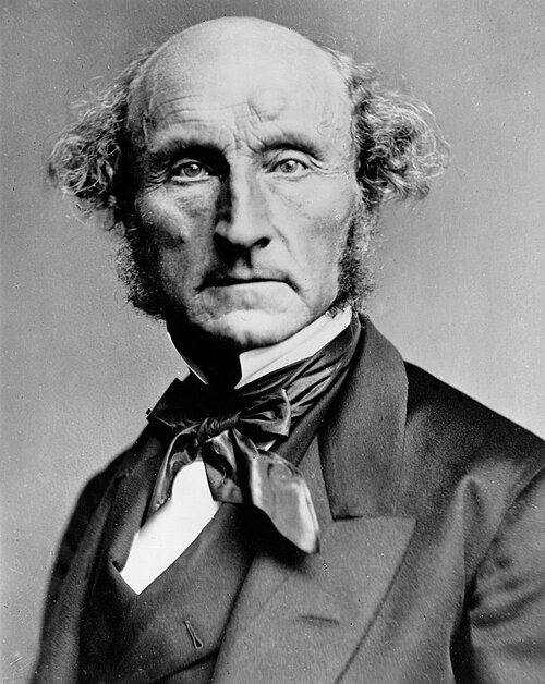 Porträt von John Stuart Mill