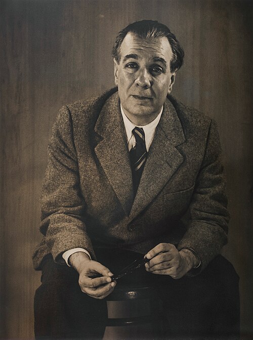 Porträt von Jorge Luis Borges