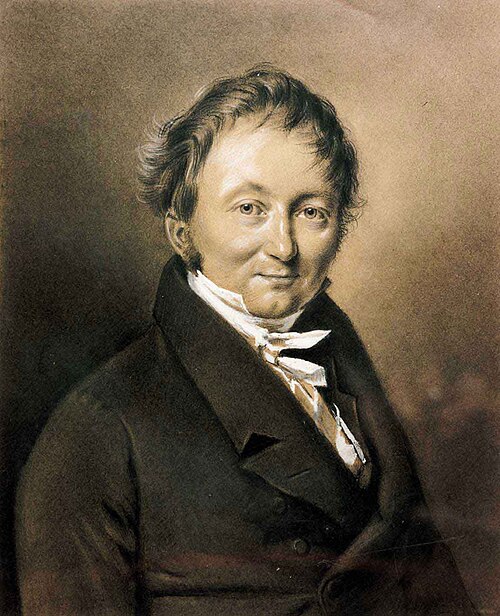 Porträt von Karl Freiherr von Drais