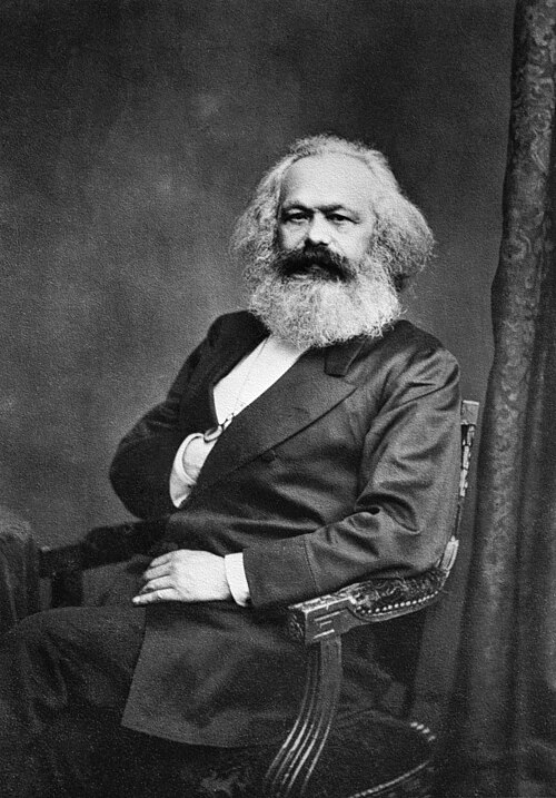 Porträt von Karl Marx