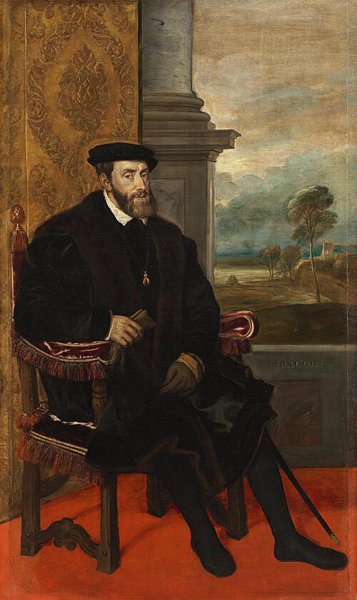 Porträt von Karl V.