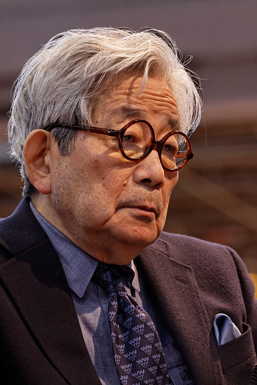Porträt von Kenzaburō Ōe