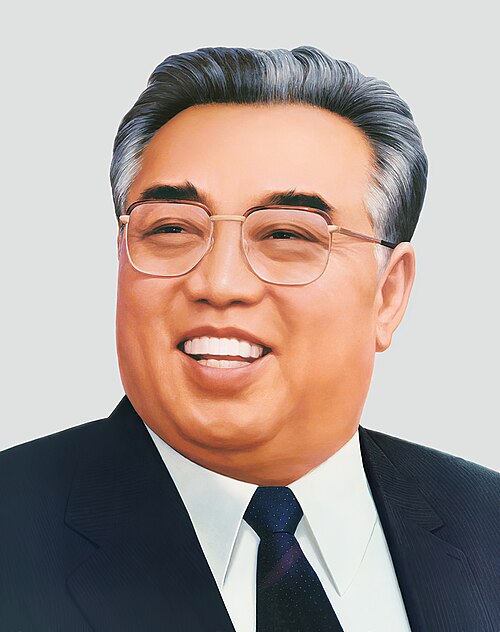 Porträt von Kim Il-sung