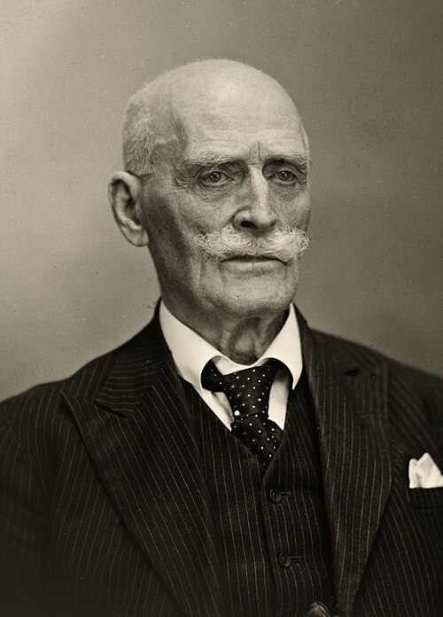 Porträt von Knut Hamsun