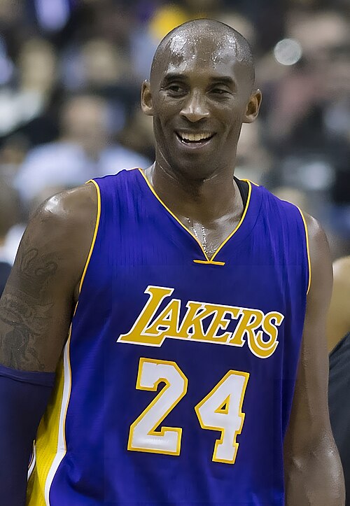 Porträt von Kobe Bryant