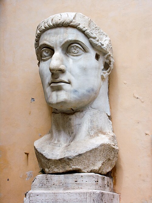 Porträt von Konstantin der Große