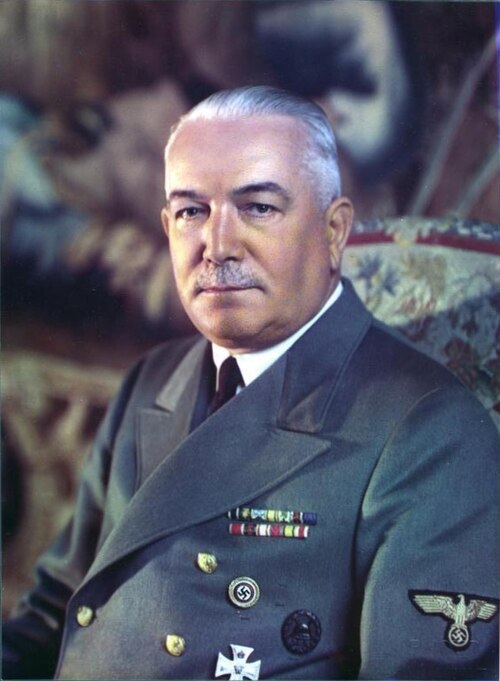 Porträt von Konstantin von Neurath