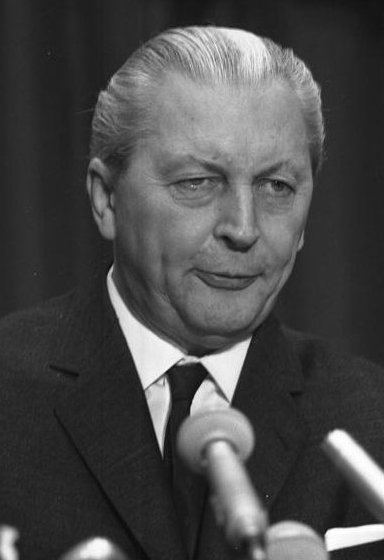 Porträt von Kurt Georg Kiesinger