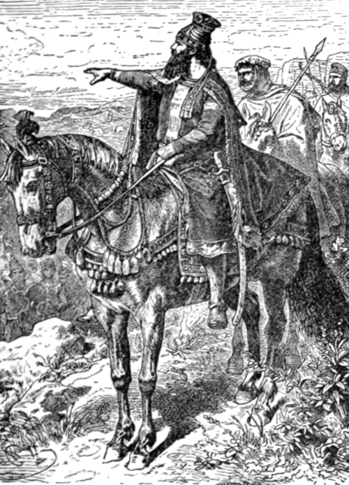 Porträt von Kyros II.
