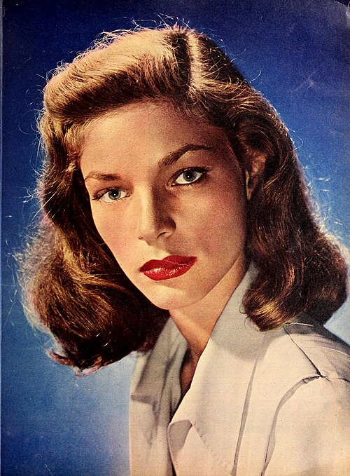 Porträt von Lauren Bacall