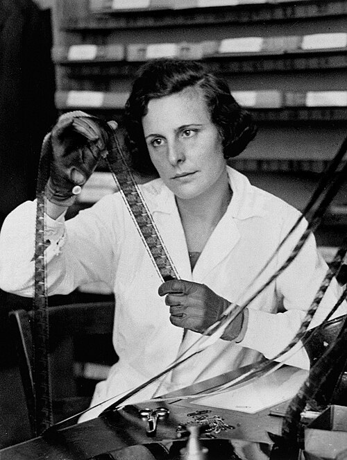 Porträt von Leni Riefenstahl