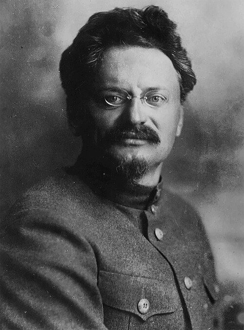 Porträt von Leo Trotzki