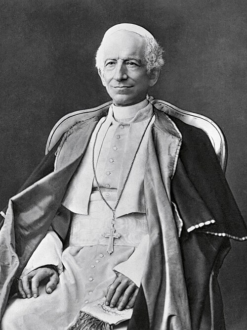 Porträt von Leo XIII.