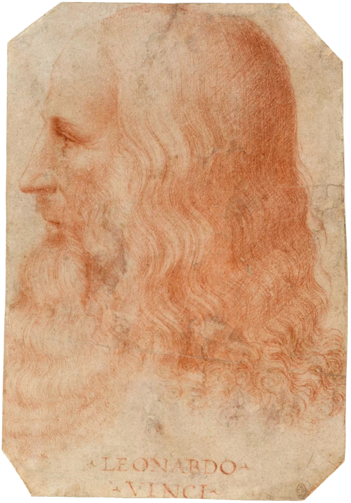 Porträt von Leonardo da Vinci