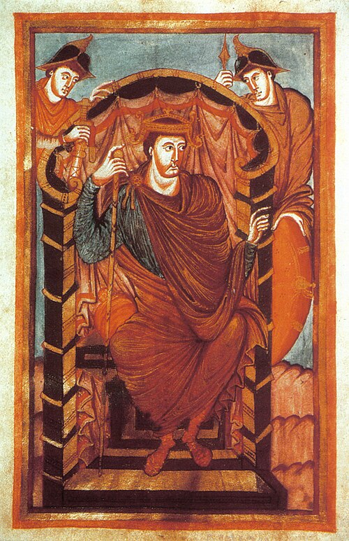Porträt von Lothar I.