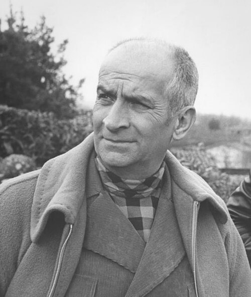 Porträt von Louis de Funès