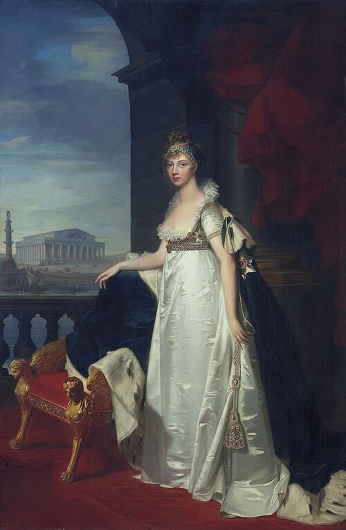 Porträt von Louise von Baden