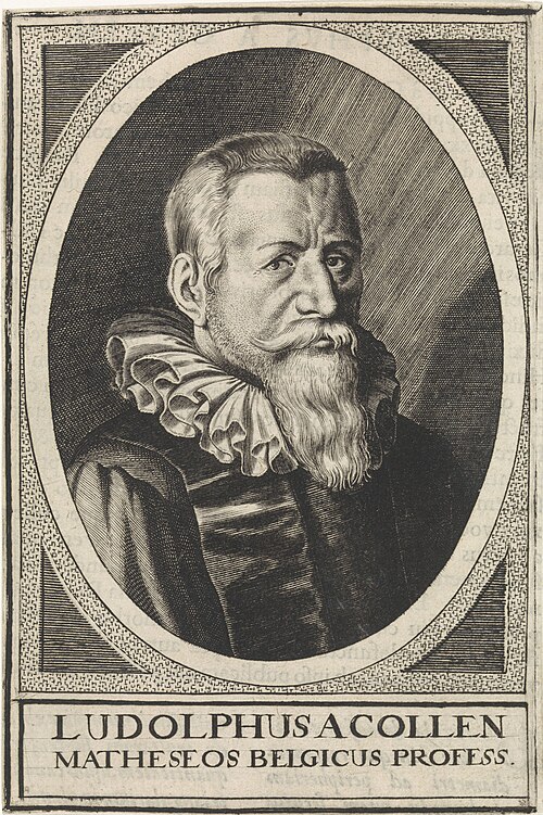 Porträt von Ludolph van Ceulen