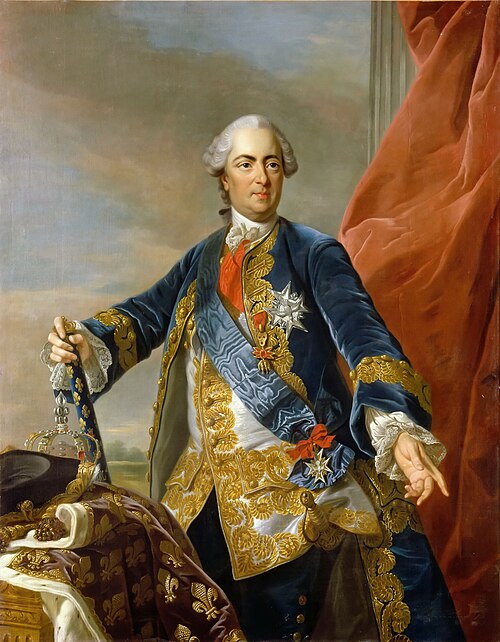 Porträt von Ludwig XV.