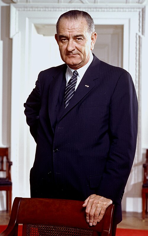 Porträt von Lyndon B. Johnson