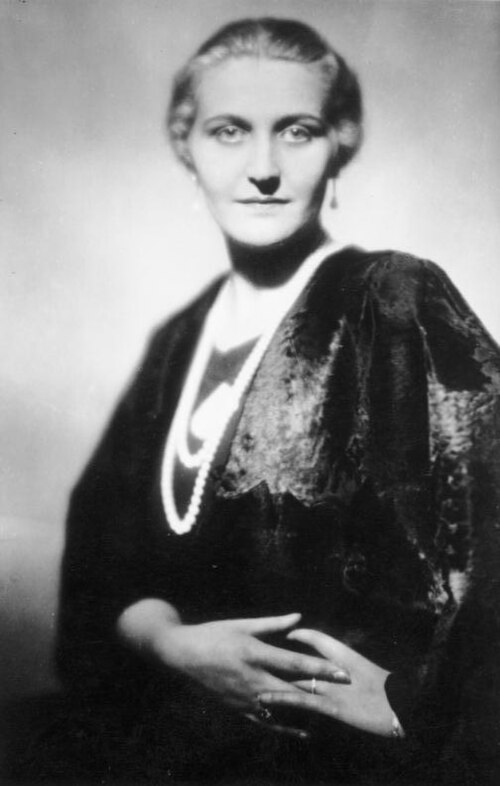 Porträt von Magda Goebbels