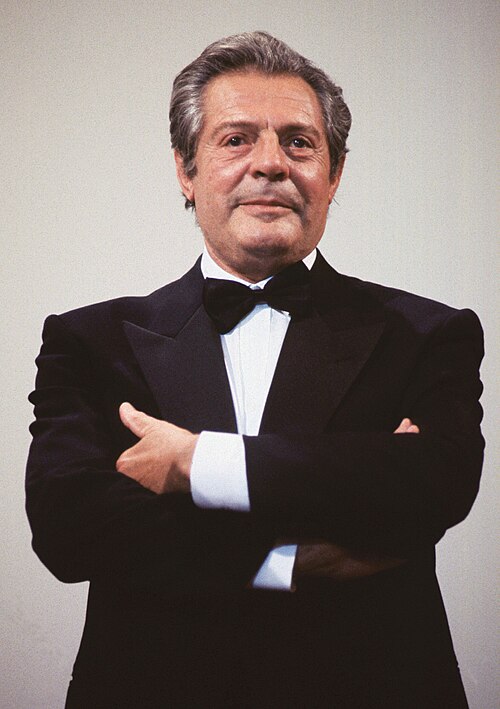 Porträt von Marcello Mastroianni