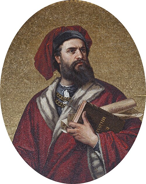 Porträt von Marco Polo