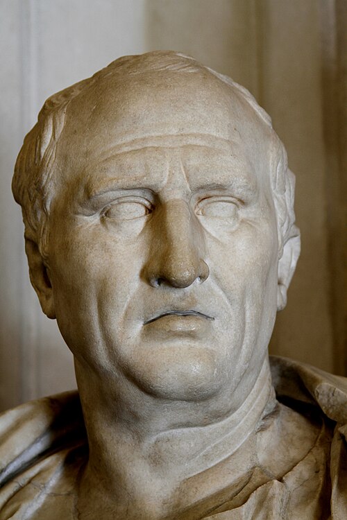 Porträt von Marcus Tullius Cicero