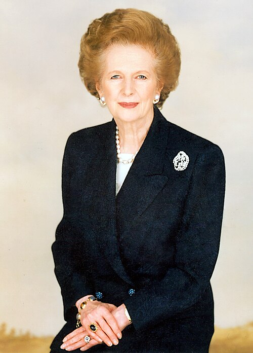 Porträt von Margaret Thatcher