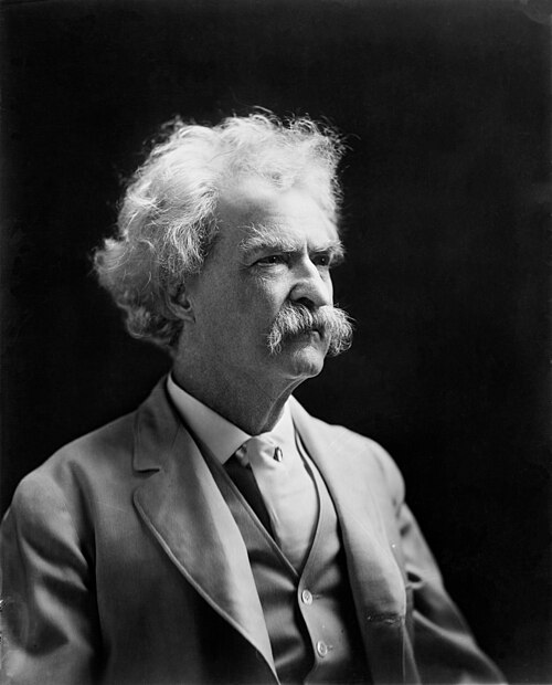 Porträt von Mark Twain