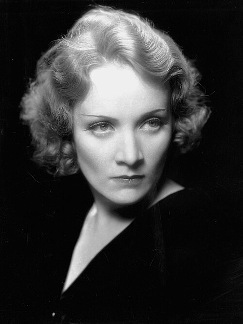 Porträt von Marlene Dietrich