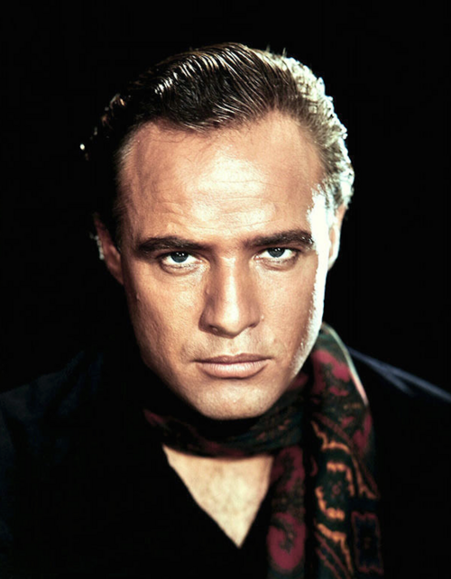 Porträt von Marlon Brando