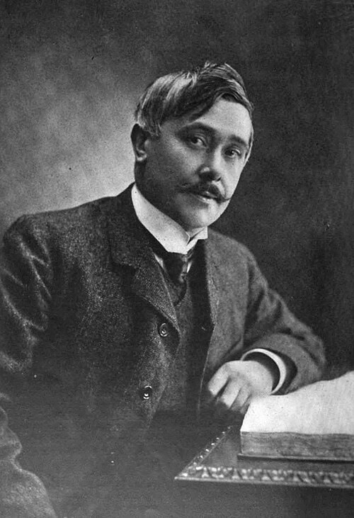Porträt von Maurice Maeterlinck