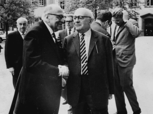 Porträt von Max Horkheimer