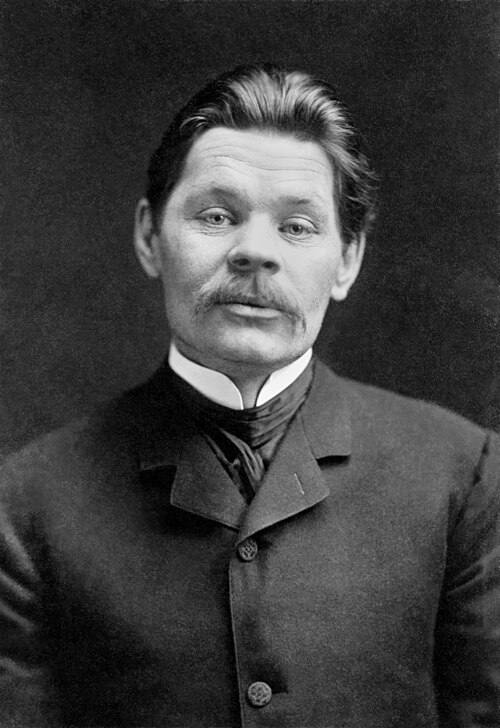 Porträt von Maxim Gorki