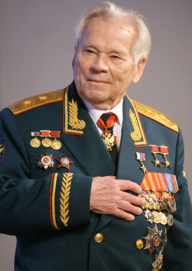 Porträt von Michail Timofejewitsch Kalaschnikow