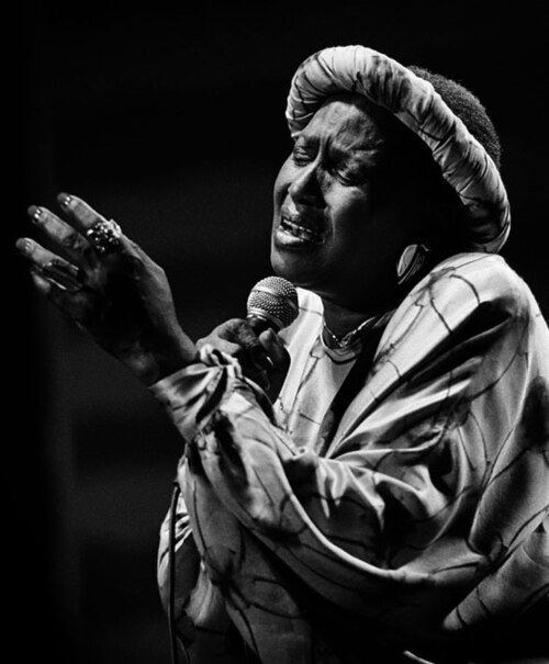 Porträt von Miriam Makeba