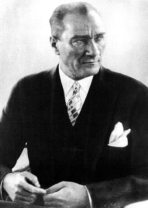 Porträt von Mustafa Kemal Atatürk