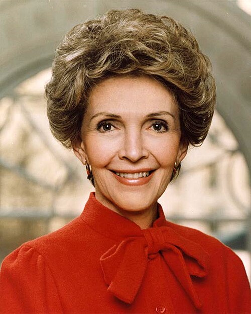 Porträt von Nancy Reagan