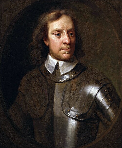 Porträt von Oliver Cromwell