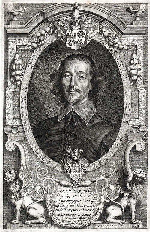 Porträt von Otto von Guericke