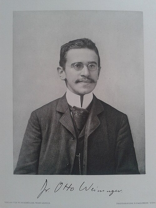 Porträt von Otto Weininger