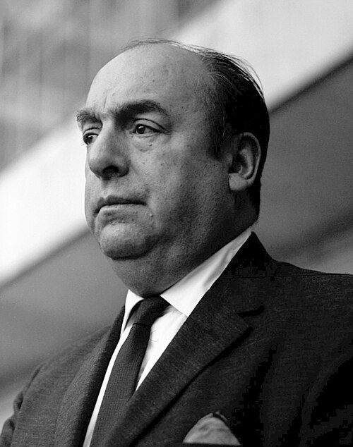 Porträt von Pablo Neruda