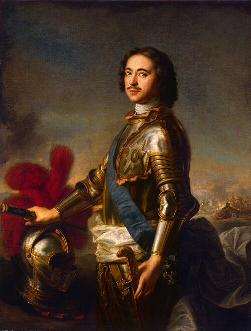 Porträt von Peter der Große