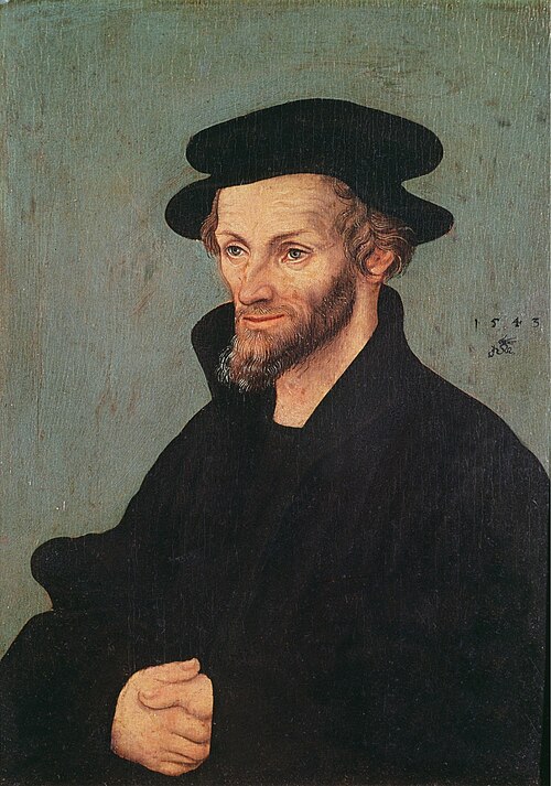 Porträt von Philipp Melanchthon