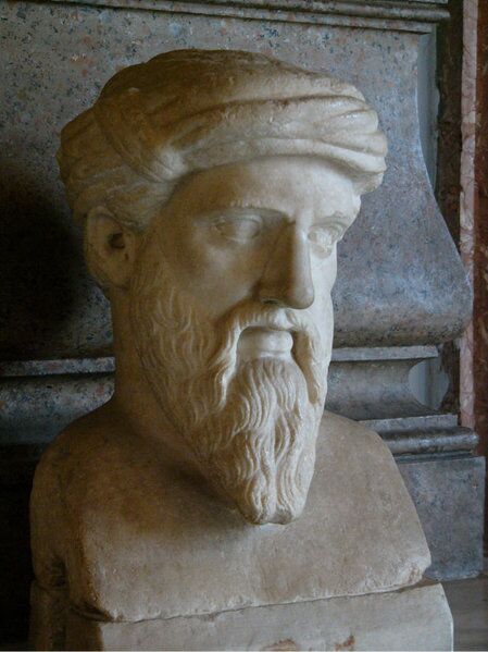 Porträt von Pythagoras