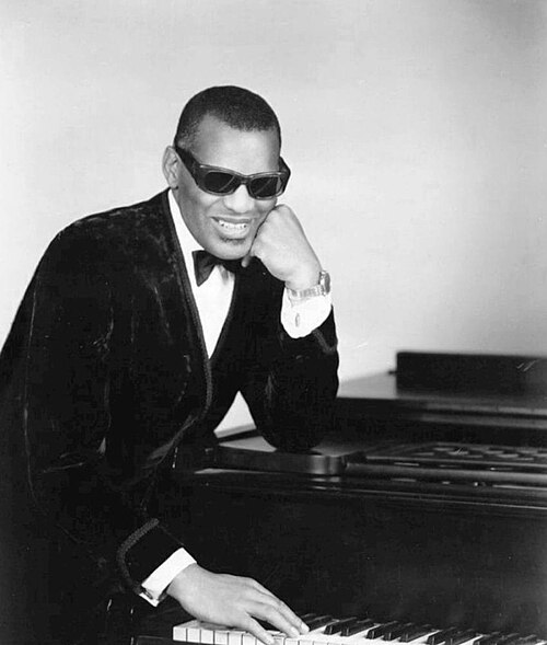 Porträt von Ray Charles