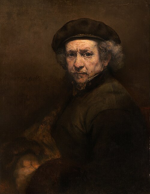 Porträt von Rembrandt van Rijn